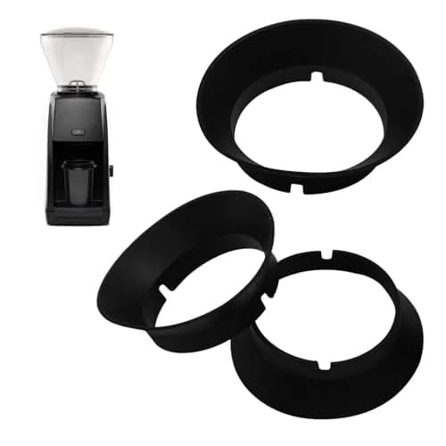 FixlyFido Silicone Gasket Replacement for Baratza Encore & Virtuoso Grinders - 3 Pcs | Prevents Ground Escapes thumbnail 1