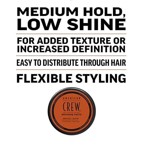 AMERICAN CREW Men's Hair Defining Paste (Old Version) 170g (6 Oz) | Medium Hold, Low Shine, Texturizing Hair Gel thumbnail 4