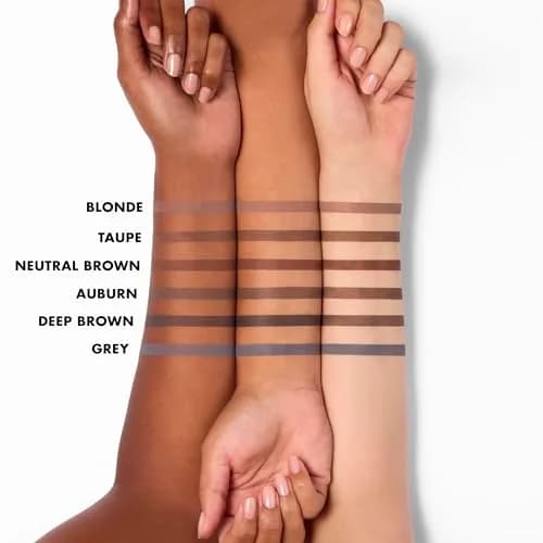 e.l.f. Instant Lift Waterproof Eyebrow Pencil, Grey | Precision Tip & Spoolie for Natural Brows thumbnail 3