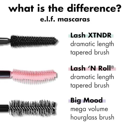 e.l.f. Lash XTNDR Mascara 0.25 Ounce | Lengthening Tubing Formula with Jojoba Oil thumbnail 7