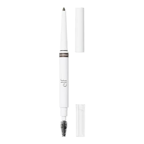 e.l.f. Instant Lift Waterproof Eyebrow Pencil, Deep Brown, 0.28g (0.01oz) | Smudge-Resistant Formula for Natural Brows thumbnail 1