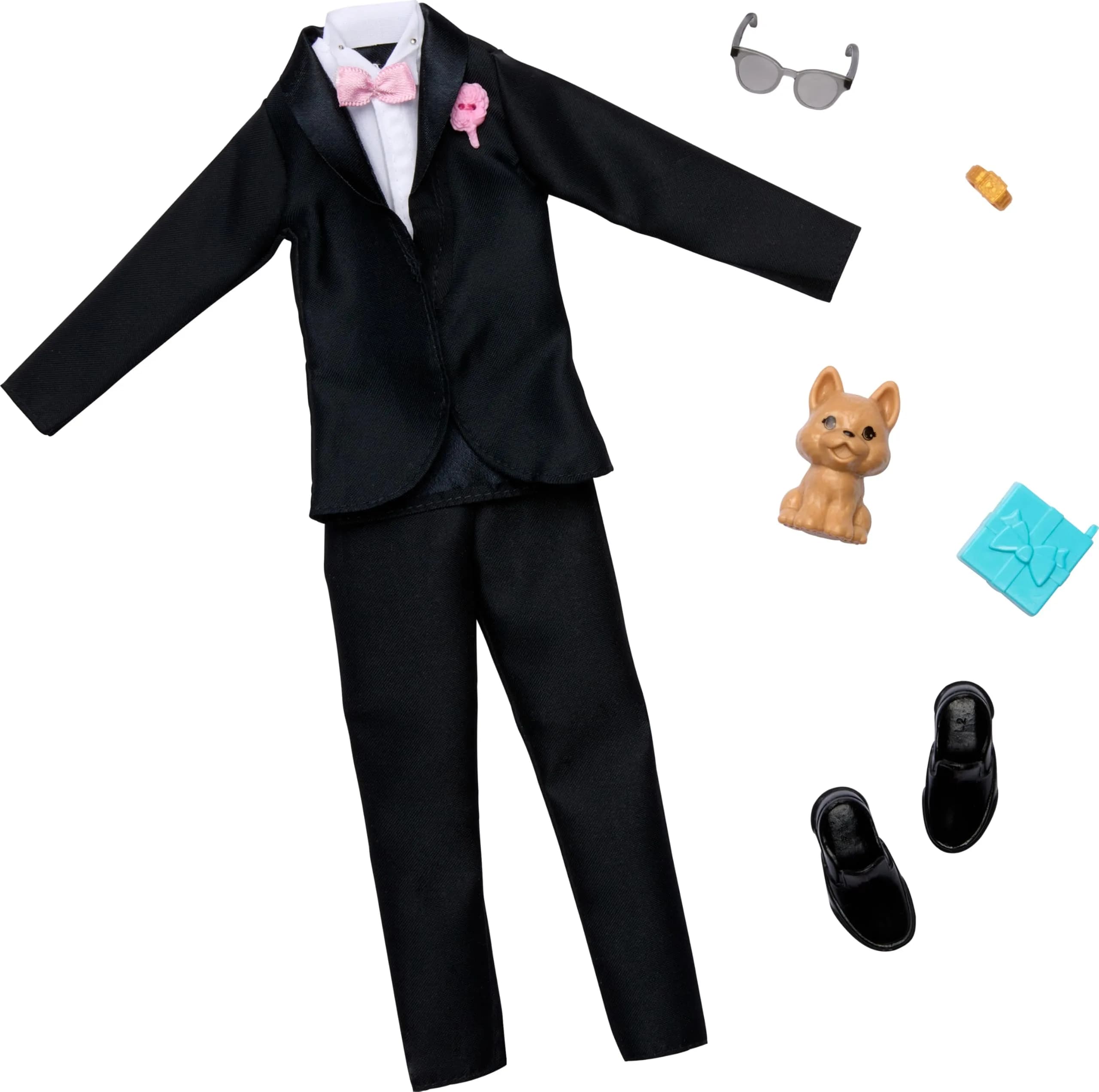 Barbie Wedding Clothing Complete Look Fashion Pack | Complete Outfit & Accessories for Dolls