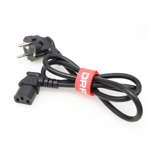 DRRI Power Cord 1.8m | European Schuko to IEC C13 | 250V 10A | Black thumbnail 4