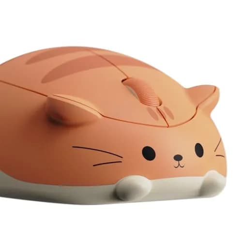 Akko Orange KATE Wireless Gaming Mouse Tri-Mode BT3.0/BT5.0/2.4G Cute Optical Cordless Cartoon Mice for Computer/Laptop/Desktop/PC, Compatible with Mac/Win thumbnail 1