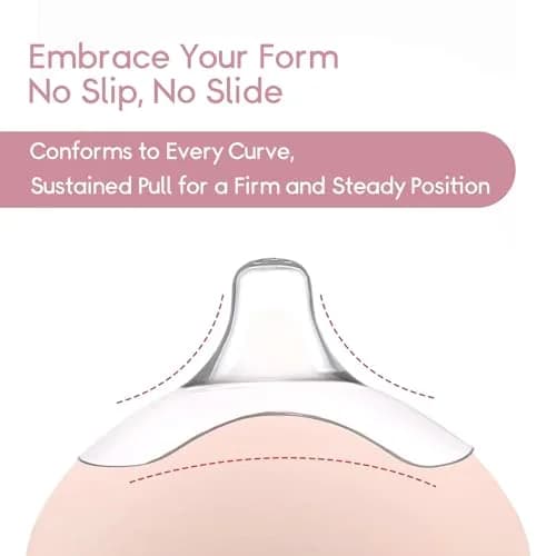 Luxemum Nipple Shields for Breastfeeding 20mm, BPA-Free Silicone Latch Aids (2 Count) thumbnail 5