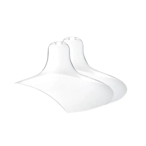 Luxemum Nipple Shields for Breastfeeding 20mm, BPA-Free Silicone Latch Aids (2 Count) thumbnail 1