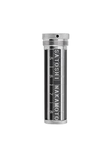 COINSURE Crypto Seed Phrase Storage, 24 Words Seed Backup for Bitcoin Ethereum Crypto Wallet, 304 Stainless Steel Capsule, BIP39 Compatible | Secure & Durable thumbnail 2