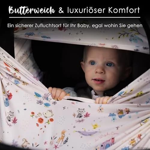 Milk Snob Original Disney 5-in-1 Baby Cover (A Wish Come True) - Multi Use Cover | Rayon Blend thumbnail 4