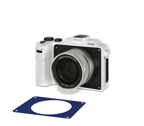 Minolta MND65 56MP Camera with Dual-Lens Selfie | 4K Video & 18X Zoom thumbnail 1