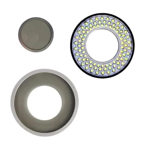 Gringoo Polarized LED Microscope Ring Light 90 LEDs | Anti-Glare Illuminator for Industrial Cameras & Repair Tools thumbnail 8