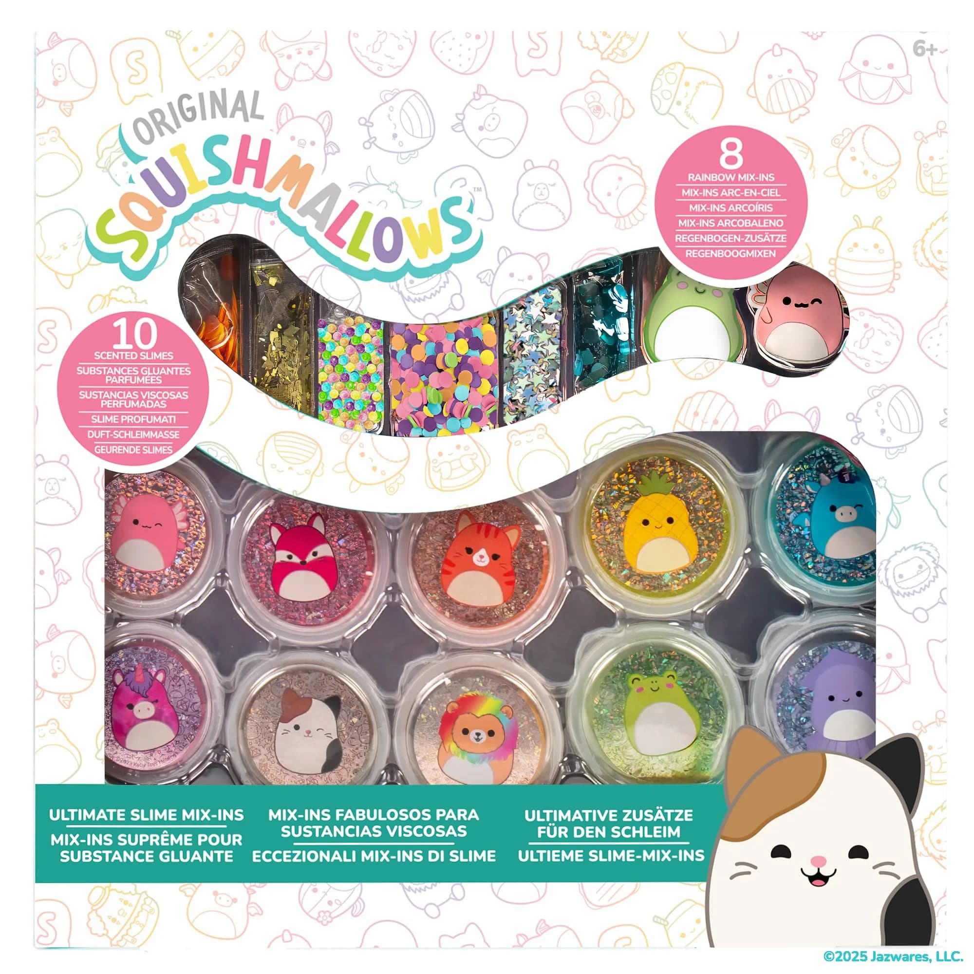 Squishmallows Slime Set | 10 Pre-Made Slimes & Mix-Ins for Kids 6+ in USA — Squishmallows
