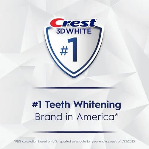 Crest 3D White Brilliance Luminous Purple Teeth Whitening Toothpaste 4.6 oz (130g) Pack of 3 | Fights 100% More Surface Stains thumbnail 9