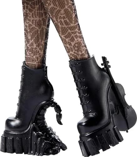 Monster High x Wednesday Addams Doll 29cm (11.4in) | Collectible Doll with Thing & Backpack thumbnail 5