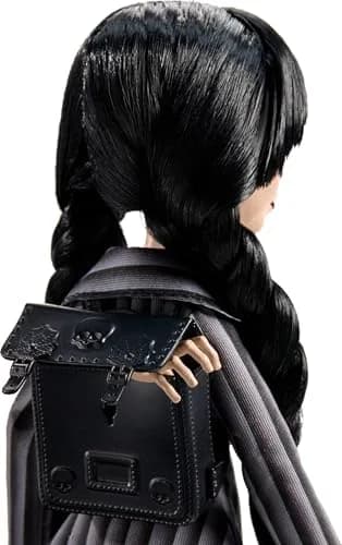 Monster High x Wednesday Addams Doll 29cm (11.4in) | Collectible Doll with Thing & Backpack thumbnail 4