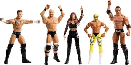 Mattel WWE Action Figure, 6-inch Collectible Stone Cold Steve Austin with 10 Articulation Points & Life-Like Look thumbnail 5