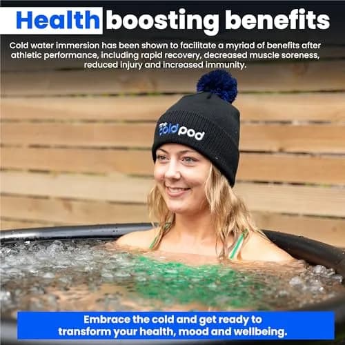 The Cold Pod Ice Bath Tub for Athletes 88 Gallons | Cold Water Recovery Pool with Cover thumbnail 3