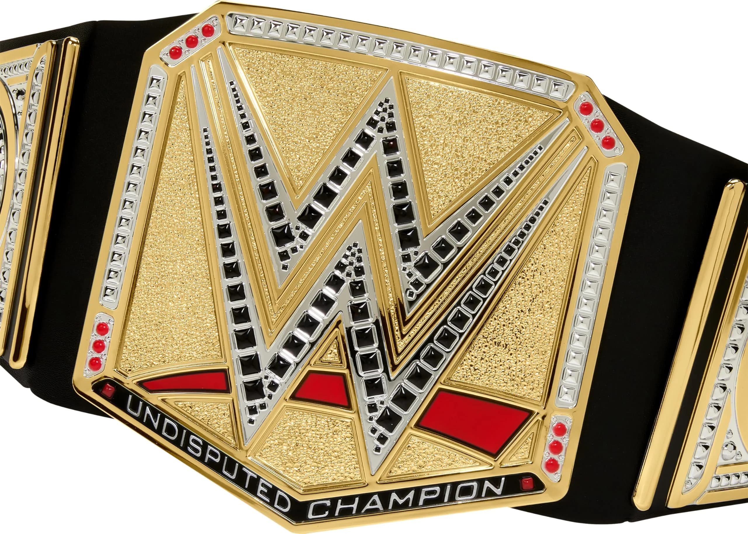 Mattel WWE Undisputed Universal Championship Title Belt Accessory for Kids | 3+ ft Long, Adjustable, Authentic Style thumbnail 3