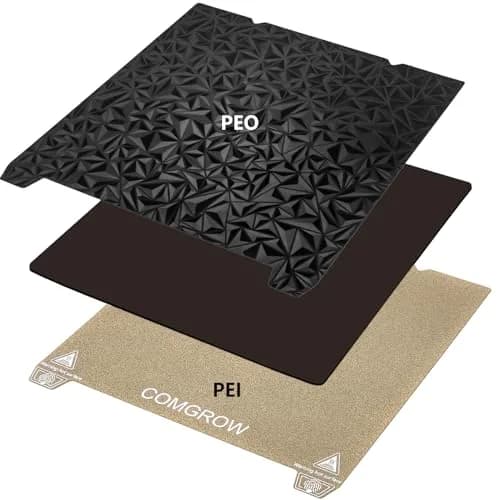 Comgrow Double Sided PEO PEI Spring Steel Sheet 235x235mm | For Ender 3 V3 SE/K1/KE Printers thumbnail 5