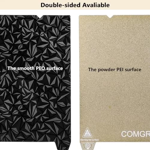 Comgrow Double Sided PEO PEI Spring Steel Sheet 235x235mm | For Ender 3 V3 SE/K1/KE Printers thumbnail 2
