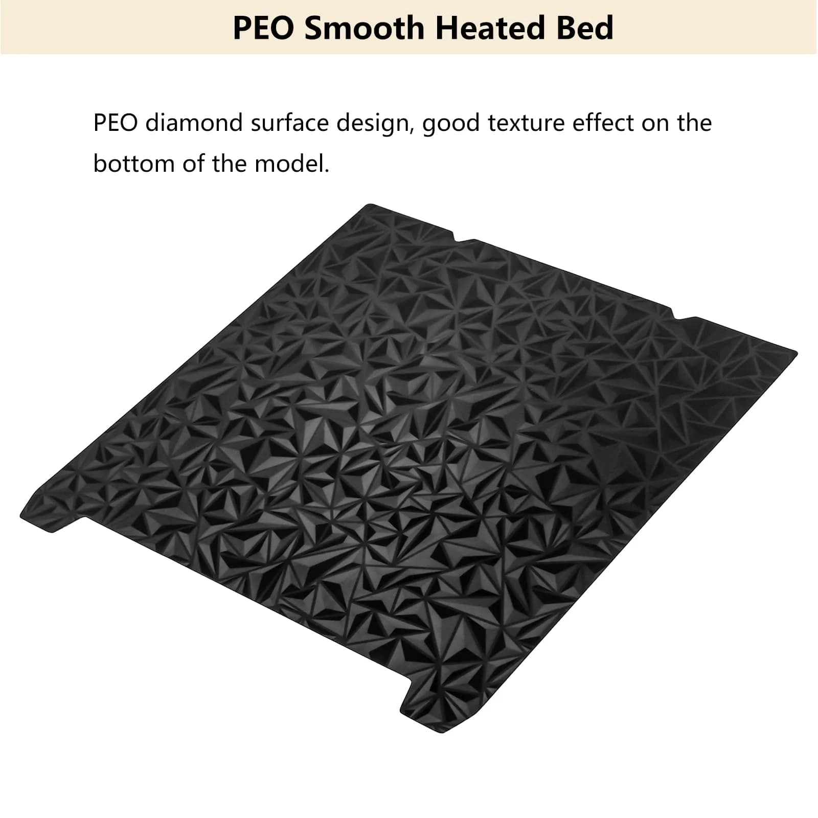 Comgrow Double Sided PEO PEI Spring Steel Sheet 235x235mm | For Ender 3 V3 SE/K1/KE Printers - view 3