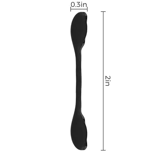 HILEEN Replacement Nose Pads for Oakley Sunglasses 3 Pieces Black | Push-in Mount Silicone thumbnail 3