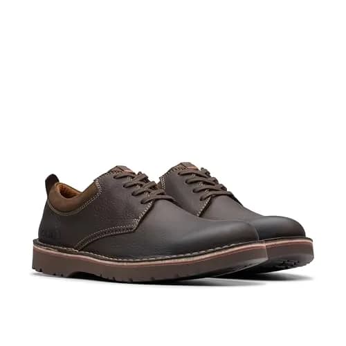Clarks Eastridge Low Oxford Men’s Shoes 10 Medium US | Durable Leather, Casual Comfort thumbnail 5