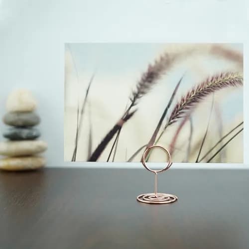 Jofefe Rose Gold Mini Place Card Holders, 5cm (1.97in) Height, 20-Pack | Stable Base for Weddings & Parties thumbnail 8