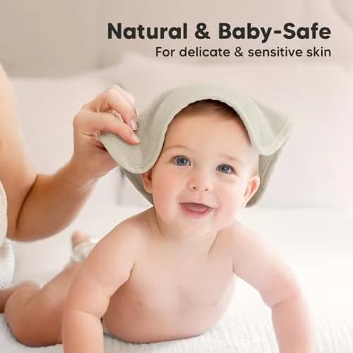 KeaBabies Baby Washcloths 10x10 | Ultra-Soft Bamboo Face & Body Cloths for Newborns & Toddlers thumbnail 5