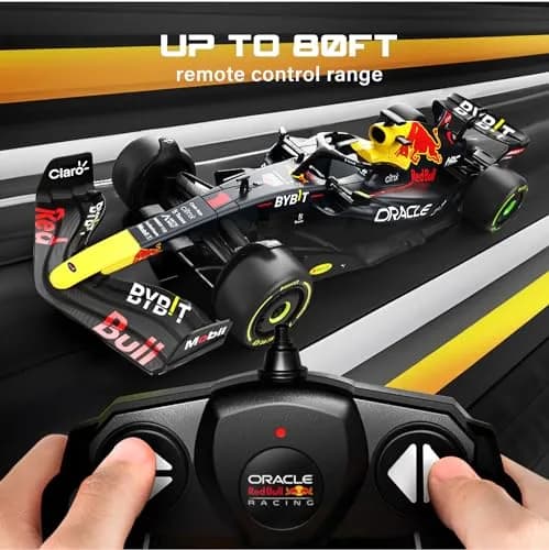 Voltz Toys Red Bull RB18 F1 RC Car 1:18 Scale | Officially Licensed Replica thumbnail 6
