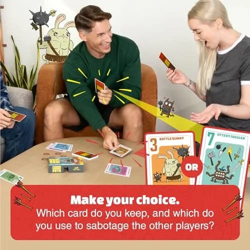 Exploding Kittens Power Hungry Pets Card Game | 2-6 Players, Age 7+ | Family Strategy Fun thumbnail 4