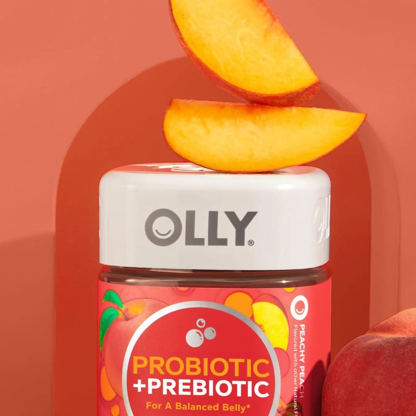 OLLY Probiotic + Prebiotic Gummy 60 Count | Digestive Support with 500 Million CFUs - view 8