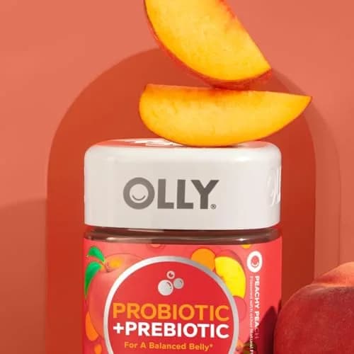 OLLY Probiotic + Prebiotic Gummy 60 Count | Digestive Support with 500 Million CFUs thumbnail 8