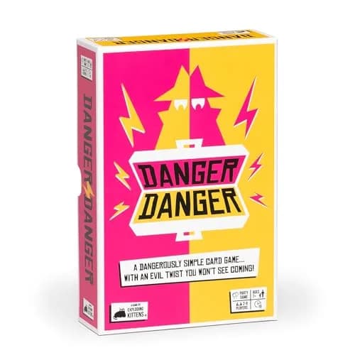 Exploding Kittens Danger Danger Card Game for 2-8 Players | Fast-Paced Strategy Fun (70-120 chars) thumbnail 6