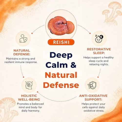 Malama Organic Reishi Mushroom Extract Powder, Natural Superfood 3.5 oz | Supports Immune & Stress thumbnail 3