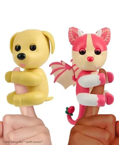 Fingerlings Adopt Me! x Interactive Dog Toy 3.14 x 3.14 x 4.92 inches | 40+ Sounds & Reactions thumbnail 6
