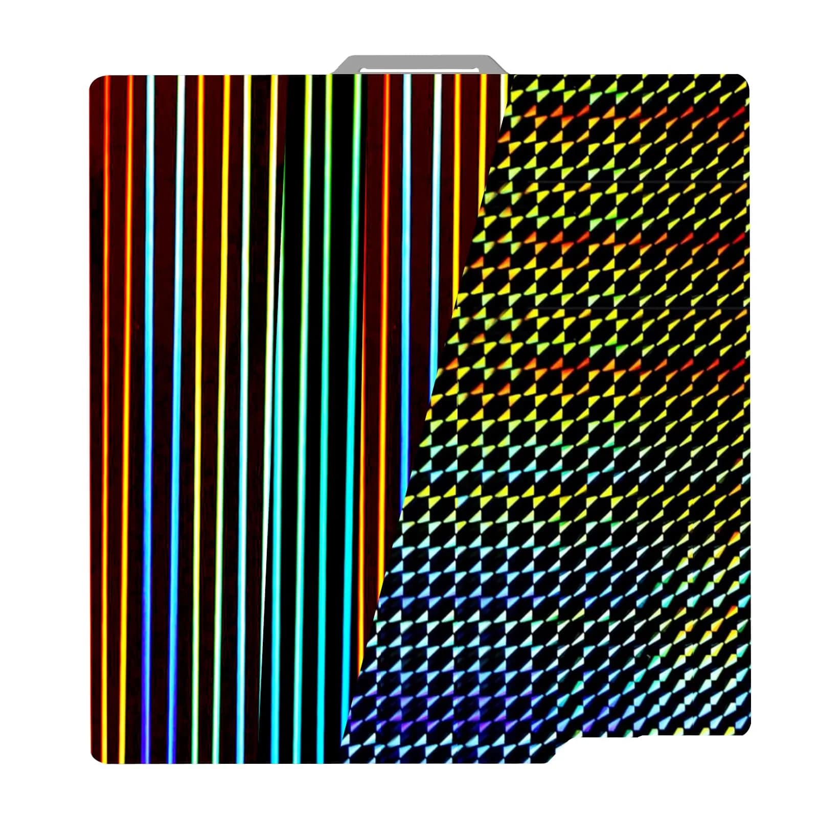 IdeaFormer-3D Build Plate for Bambu Lab X2D/X1C/X1/X1E/P1S/P2S/P1P | Double-Sided Light Beam & Phantom Pattern