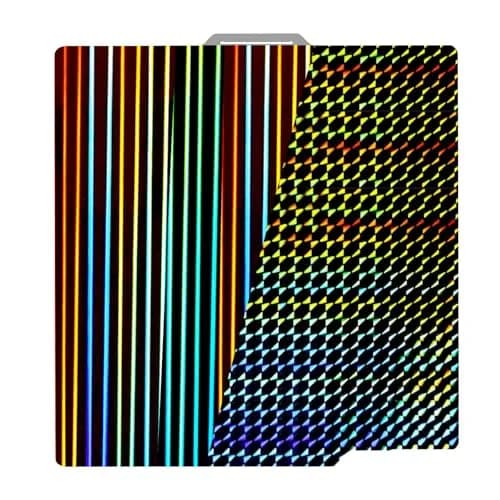 IdeaFormer-3D Build Plate for Bambu Lab X2D/X1C/X1/X1E/P1S/P2S/P1P | Double-Sided Light Beam & Phantom Pattern thumbnail 1