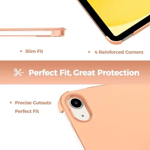 ProCase for iPad 10th Generation 10.9-inch (2022) & 11th Generation 11-inch (2025) Case | Slim Smart Cover with Translucent Hard Shell Back, Supports Auto Wake/Sleep thumbnail 6
