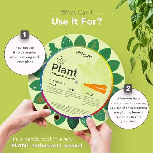 CraftSaints Garden Planner for Plant Problems 8.2 x 8.2 inches | Identify & Resolve 18 Common Issues thumbnail 2