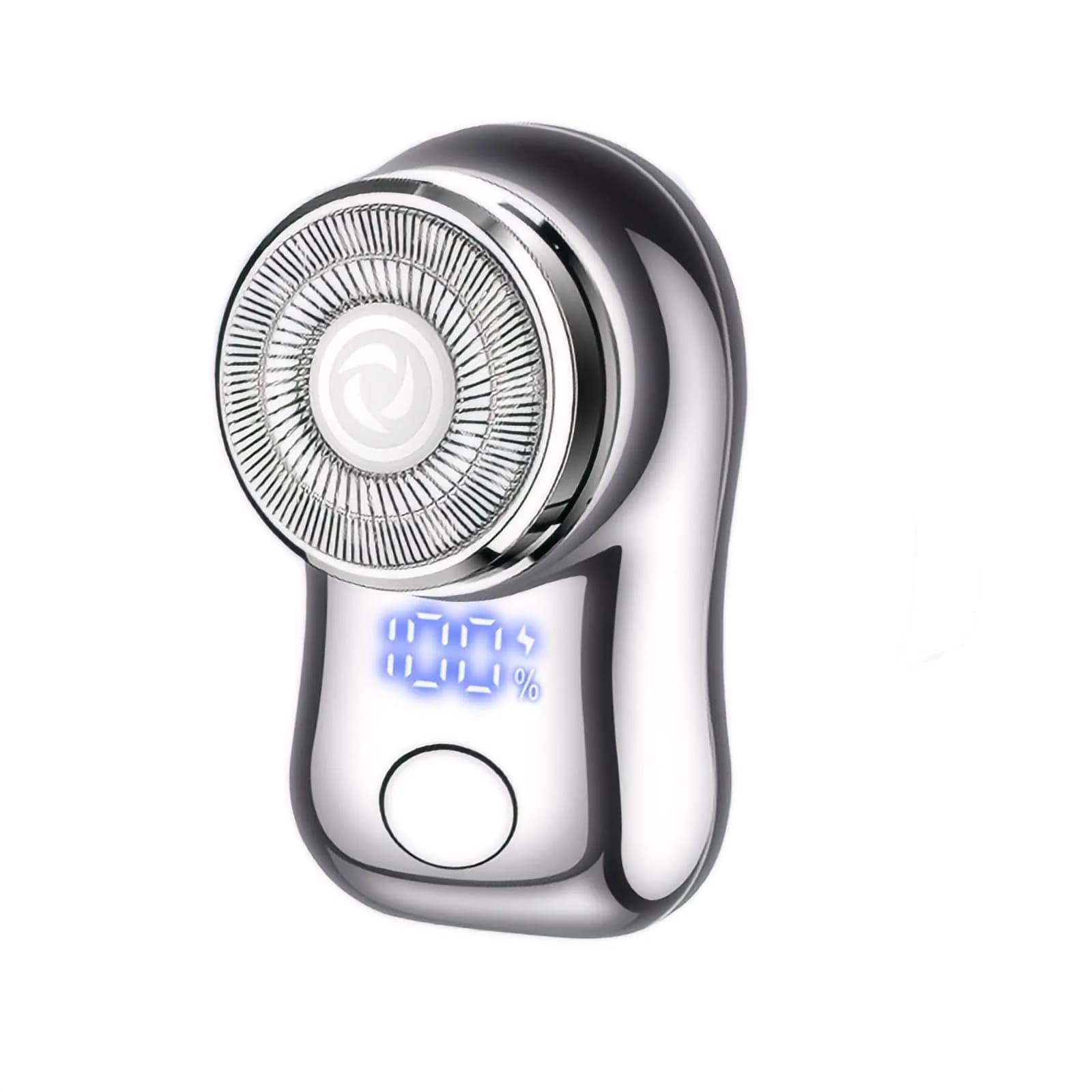Reodolop Mini Electric Shaver Grey | Portable Rotary Razor for Men & Women - main product image