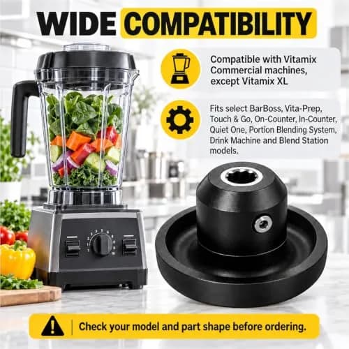 Opzour Blender Drive Socket Kit for NutriBullet RX N17-1001 NB-301S | Replacement Gear for 1700W Blender thumbnail 3