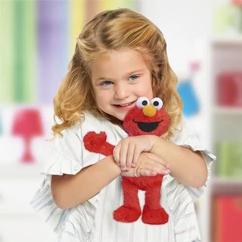 Just Play Sesame Street Elmo Plush 8-inch | Soft, Recycled Fill for Kids 2+ thumbnail 2