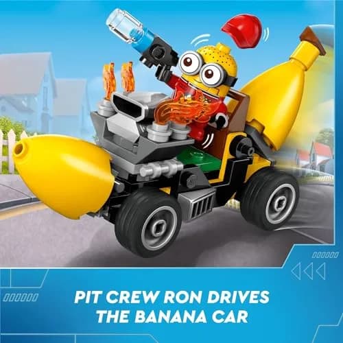 LEGO Despicable Me 4 Minions and Banana Car Toy 136 Pieces | Educational STEM-Learning Toy for Kids Aged 6+ thumbnail 3