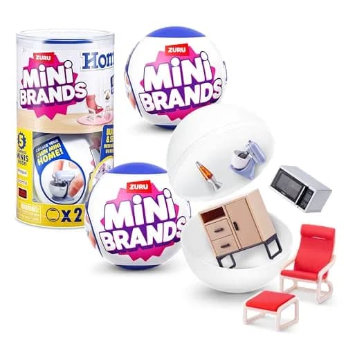 Mini Brands Home Capsule (2 Pack) | Collectible Minis for Kids & Adults thumbnail 1