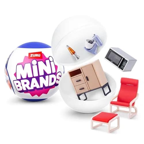 Mini Brands Home Capsule by ZURU | Surprise Home with Collectible Minis, Blind Packaging, Home Themed Collectibles thumbnail 1