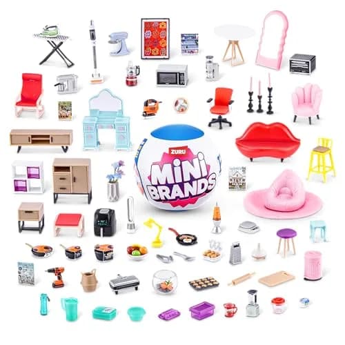 Mini Brands Home Capsule by ZURU | Surprise Home with Collectible Minis, Blind Packaging, Home Themed Collectibles thumbnail 3