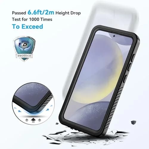 Lanhiem Waterproof Phone Case for Samsung Galaxy S24 6.2" | Shockproof & Dustproof thumbnail 4