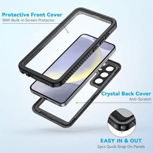 Lanhiem Waterproof Phone Case for Samsung Galaxy S24 6.2" | Shockproof & Dustproof thumbnail 3