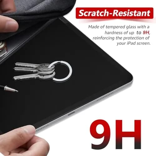 bersem Privacy Screen Protector for iPad Air 13 Inch M4/M3/M2 | Anti-Spy Tempered Glass, 9H Hardness, Bubble-Free Installation thumbnail 5