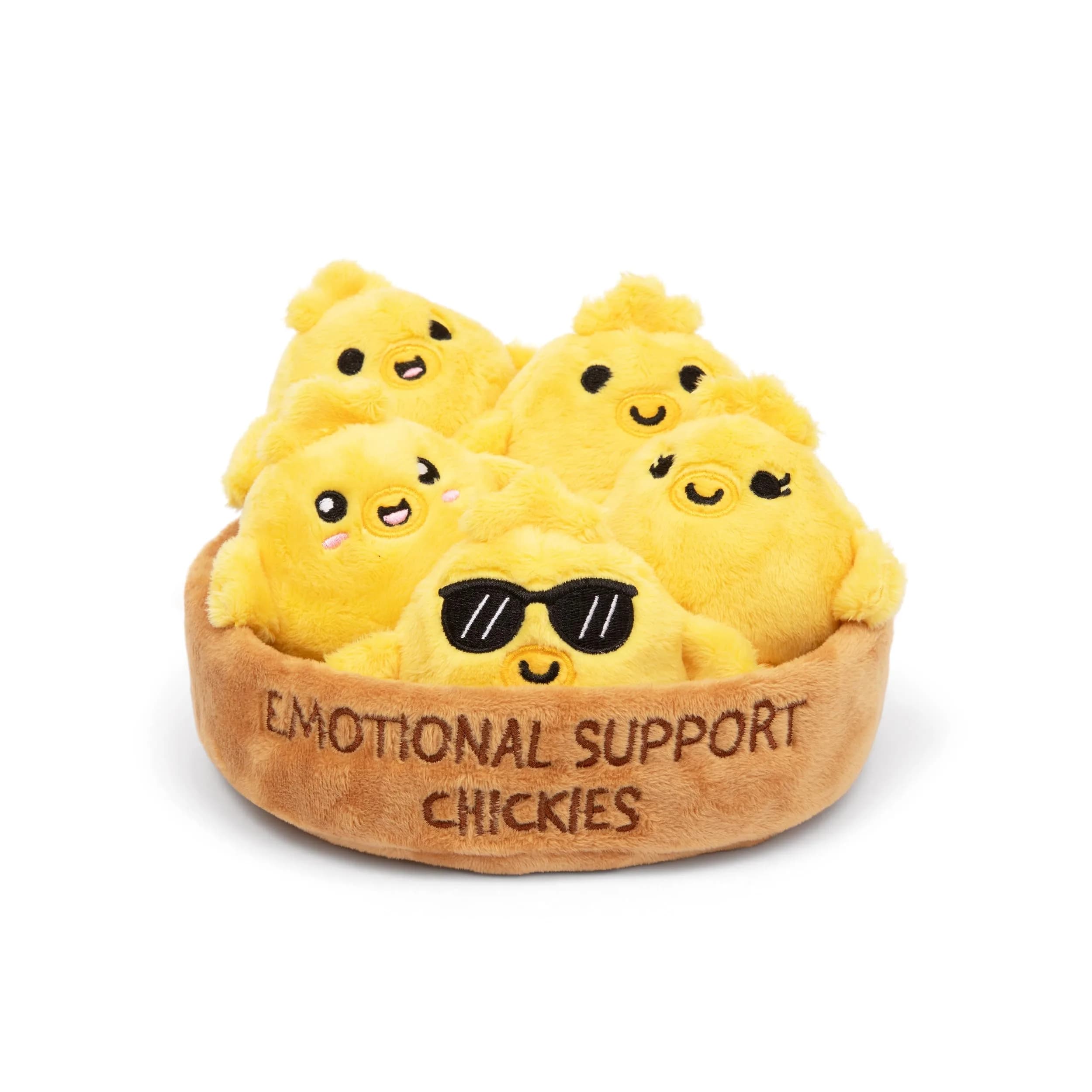 WHAT DO YOU MEME? Emotional Support Kitties Plush Figures - Chickies, Adorable Feline Toy for Collectors - main product image